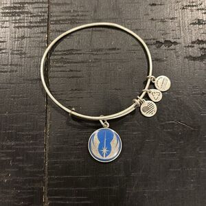 Disney ALEX AND ANI Star Wars Jedi Order Blue SILVER Charm Bracelet​